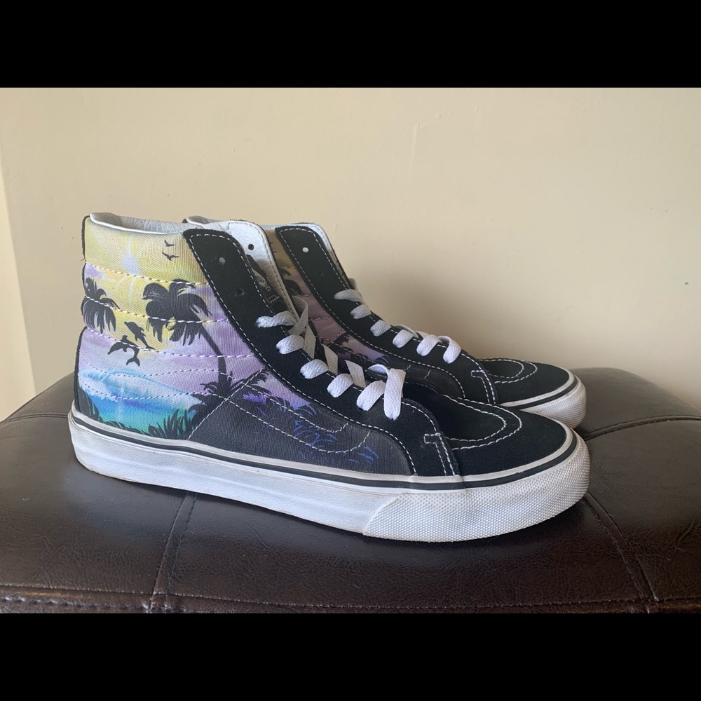 Limited edition! Vans Dolphin Beach High Tops Slim